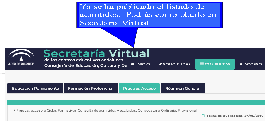secretaria virtual admitidos